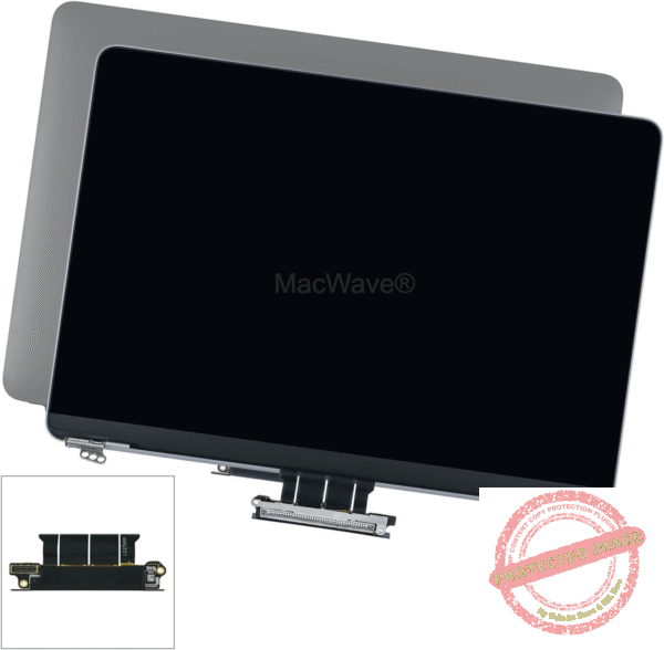 Mid Display A1534 LCD Screen Display Assembly, Space Gray for Apple MacBook 12-inch ...